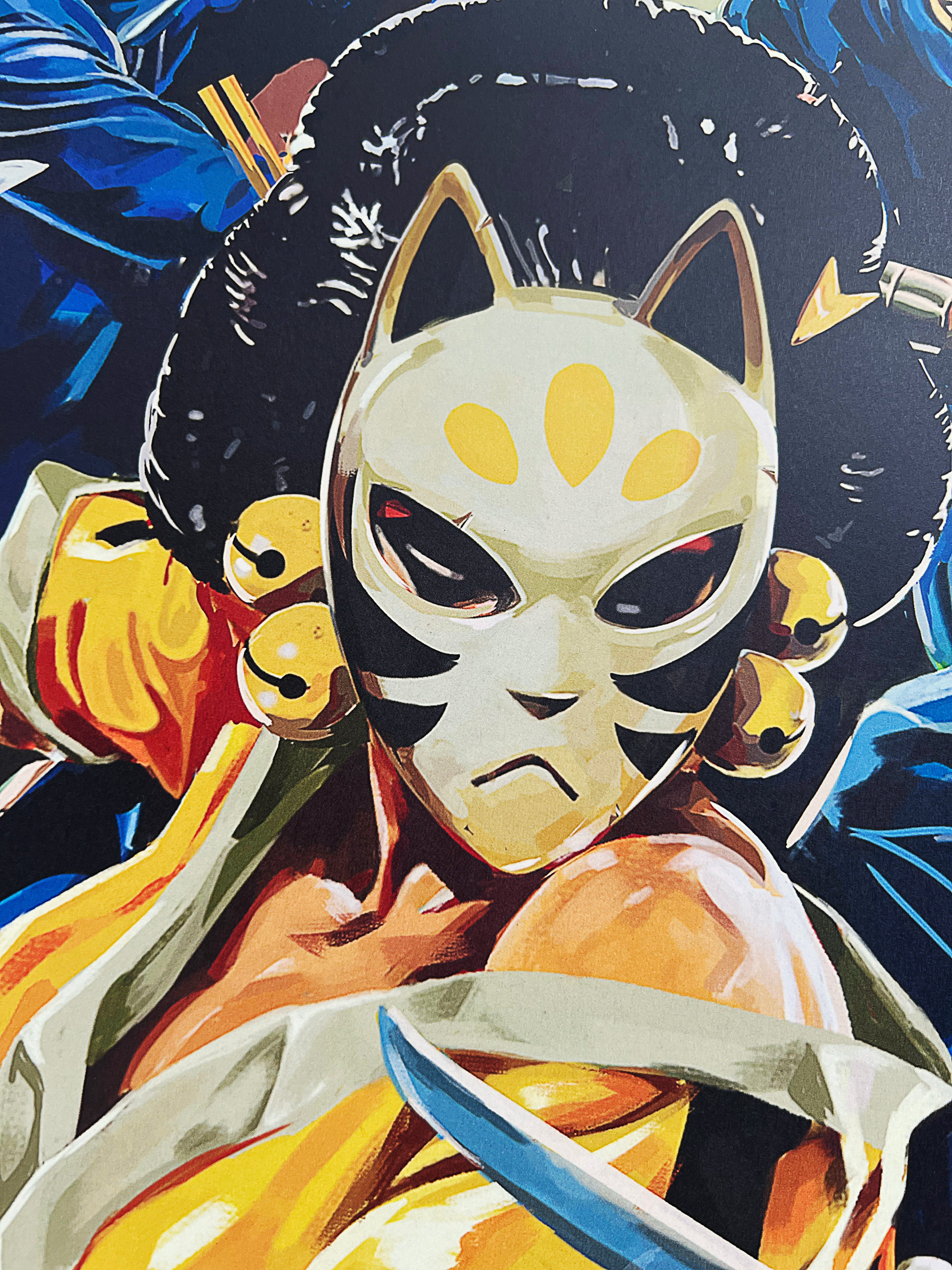 FOX MASK' Shaw PRINT – Madness and Company